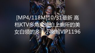 [MP4/118M]10/31最新 高档KTV多角度偷拍上廁所的美女白领的多毛小嫩鲍VIP1196