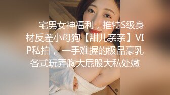 ❤️宅男女神福利，推特S级身材反差小母狗【甜儿亲亲】VIP私拍， 一手难握的极品豪乳各式玩弄胸大屁股大私处嫩